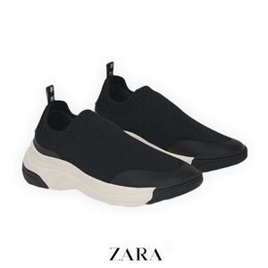 ZARA Kids | Black | SOCK STYLE SNEAKERS